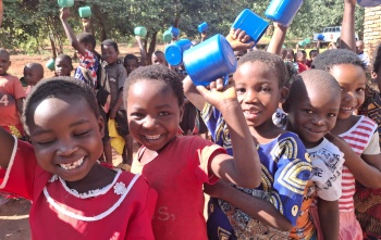 Children in school in Malawi