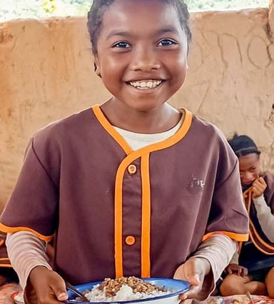 Madagaskar jídlo mění životy