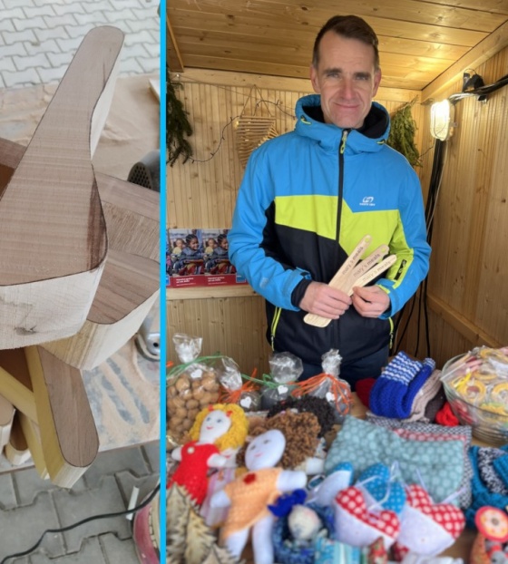 Dobrovolník Jirka Kuchařík