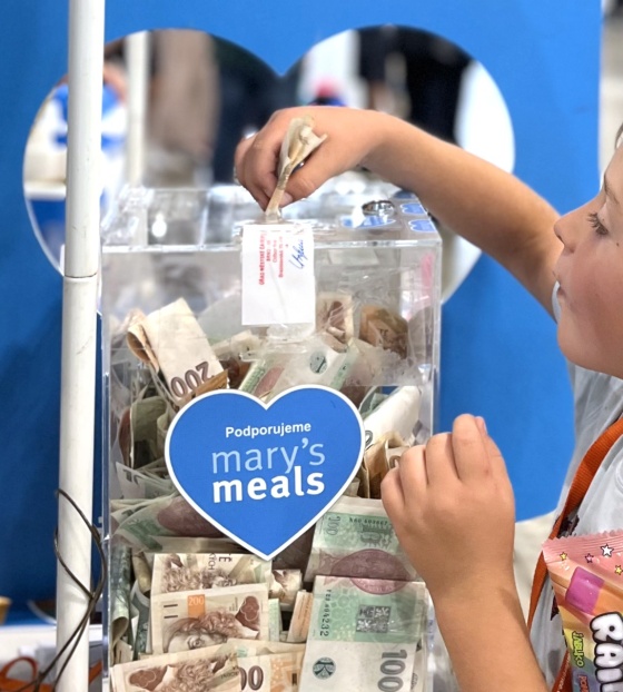 Mary’s Meals, darujte v hotovosti