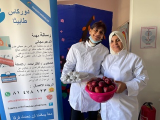 Ženy Libanon dobrovolnice