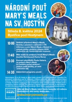 Pouť na Hostýn 2024 Mary’s Meals