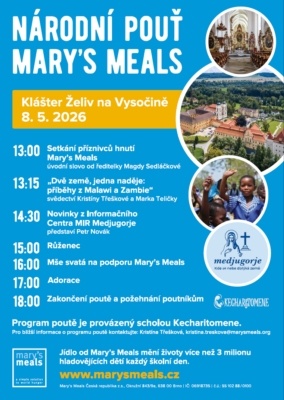 Plakát pouť Želiv 2026