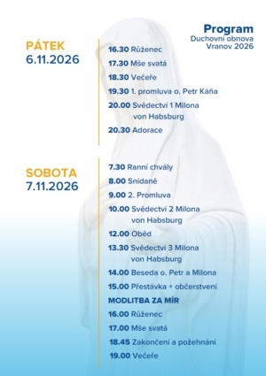Vranov 2026, program